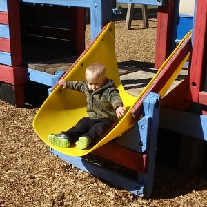 Timmy on playground